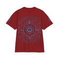 Tech Circuit T‑Shirt — Blue Futuristic Graphic
