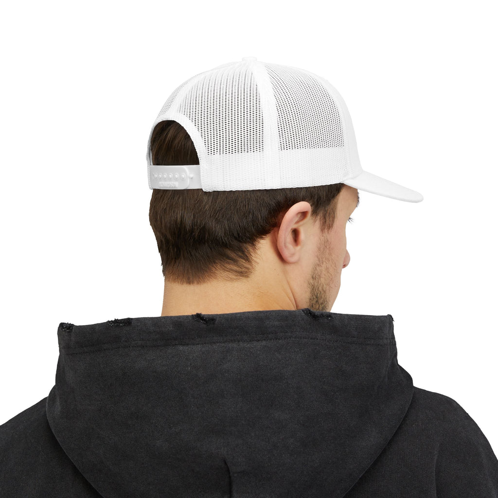 Bear Paw Trucker Cap — Embroidered Wildlife Snapback