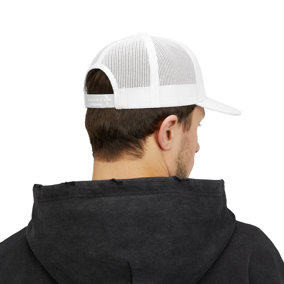 Bear Paw Trucker Cap — Embroidered Wildlife Snapback