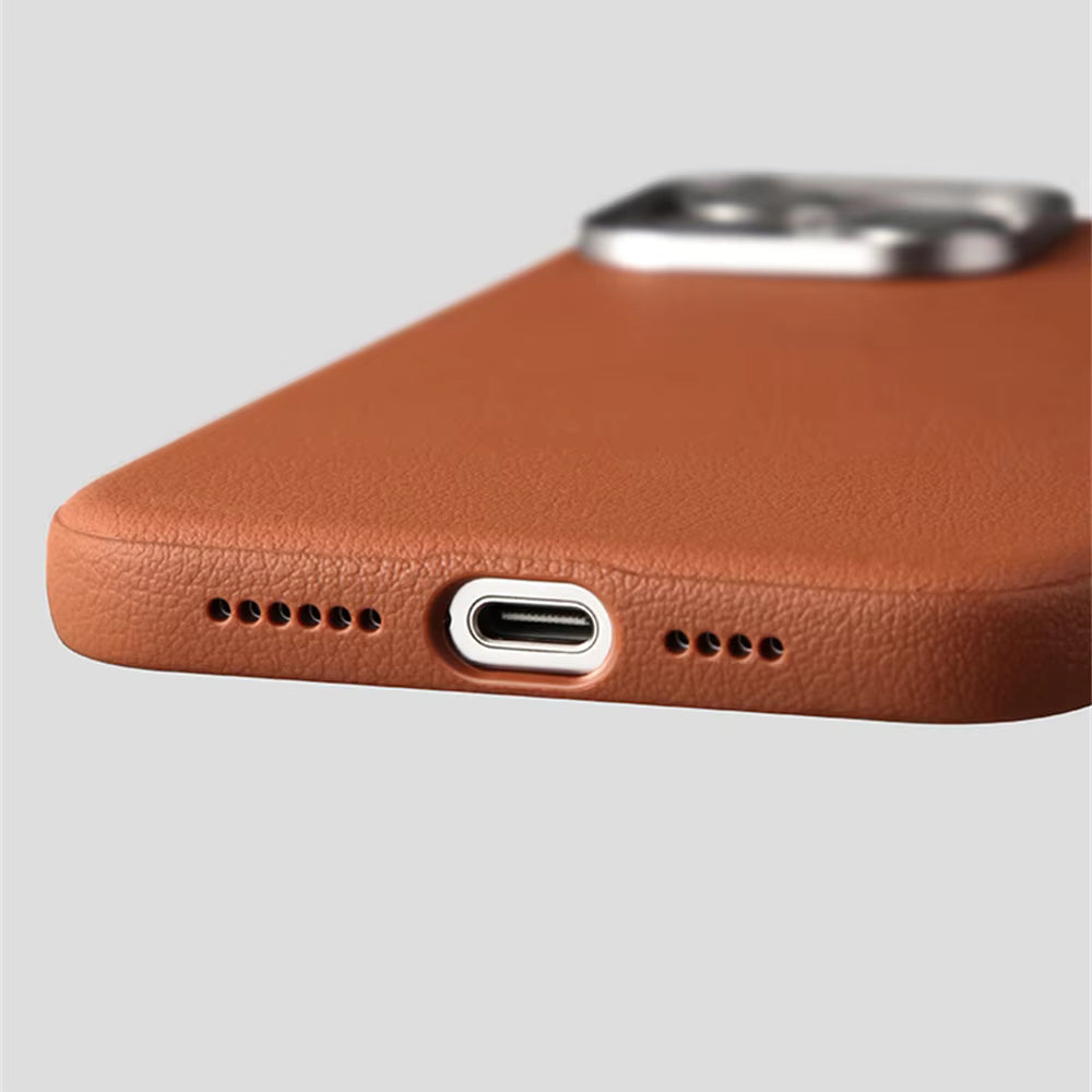 Luxury Business PU Leather Magnetic Case