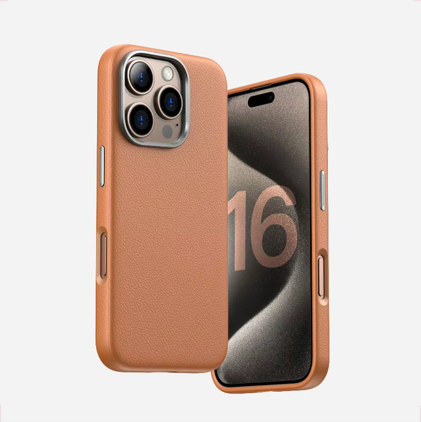Luxury Business PU Leather Magnetic Case