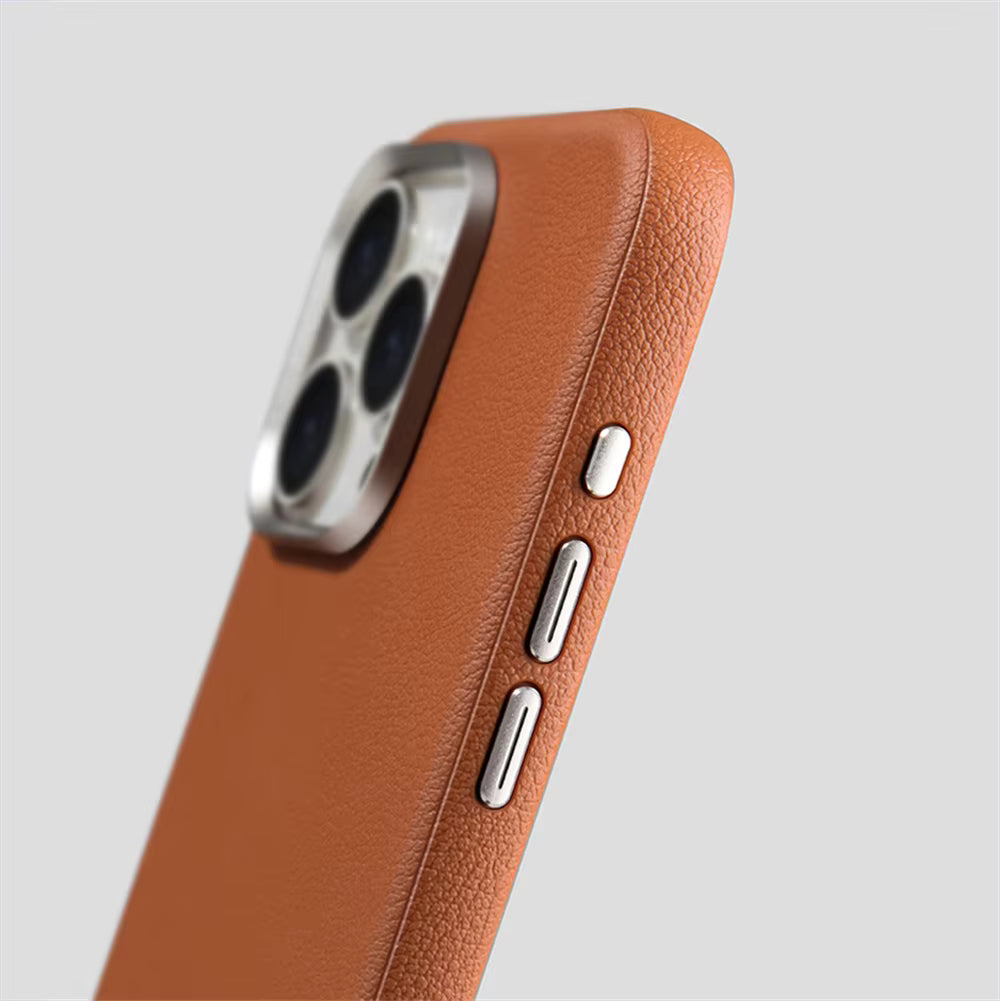 Luxury Business PU Leather Magnetic Case